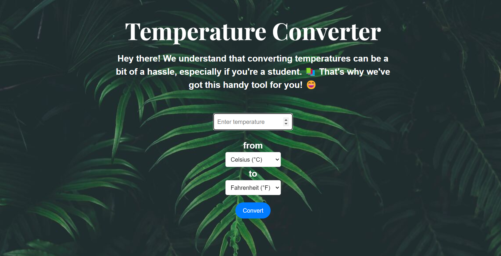 Temperature-converter